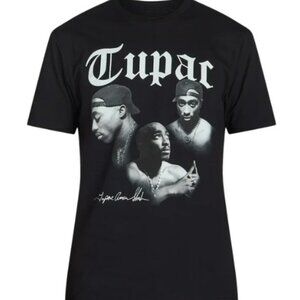 Tupac Men's & Big Men's All Eyez on Me Graphic Tee with Short Sleeves (M) - NWT